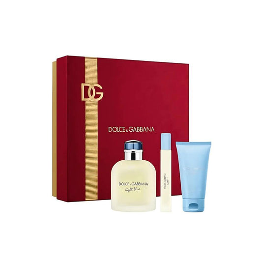 D&G Light Blue Pour Homme 3 Pc. Set